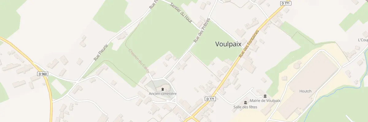 Plan du 4 Rue des Prêtres à Voulpaix