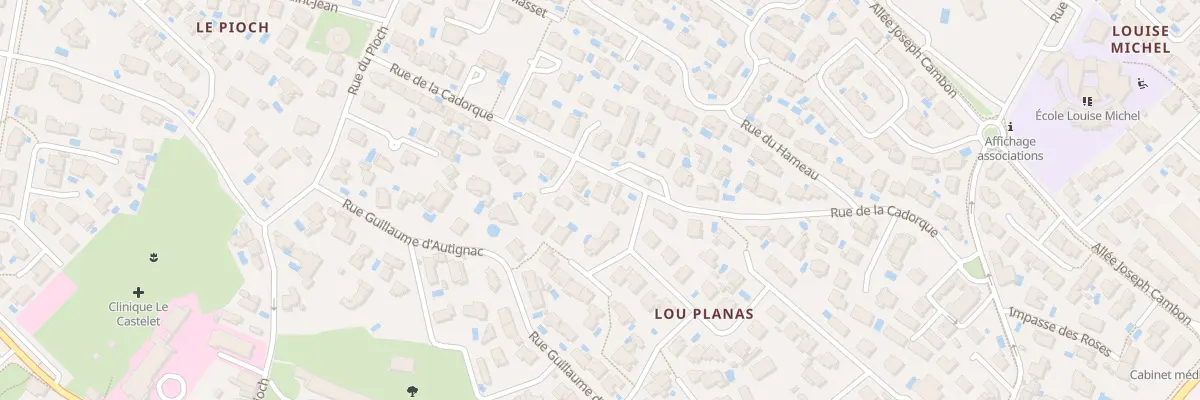 Plan du 17 Rue de la Cadorque à Saint-Jean-de-Védas