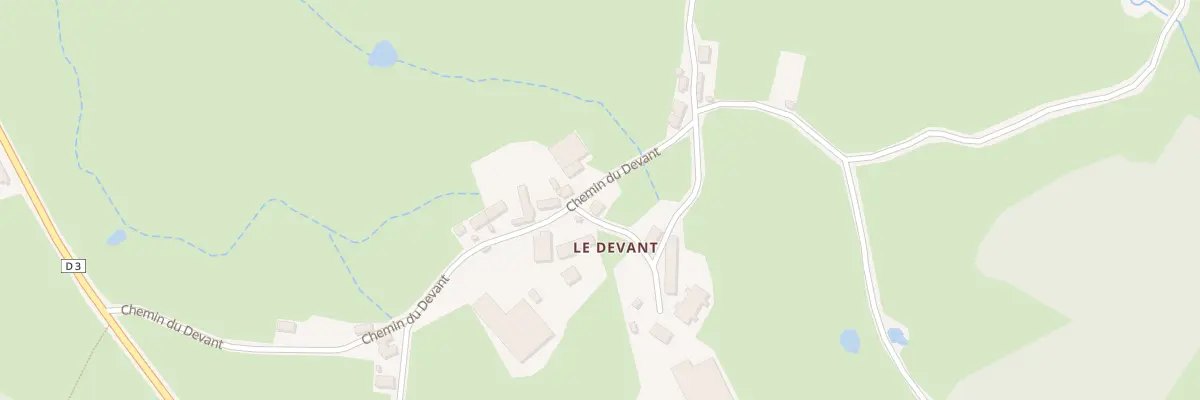 Plan du 66 Le Devant à Saint-Seine