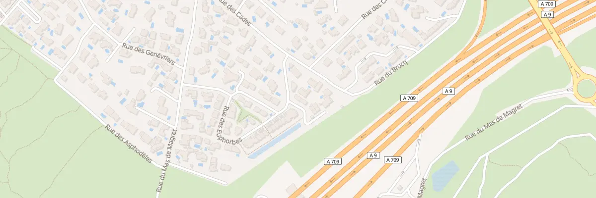 Plan du 1 Imp des Cades à Saint-Jean-de-Védas
