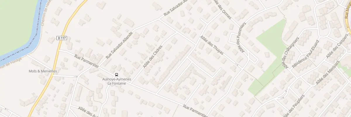 Plan du 21 Rue de Quedlinburg à Aulnoye-Aymeries