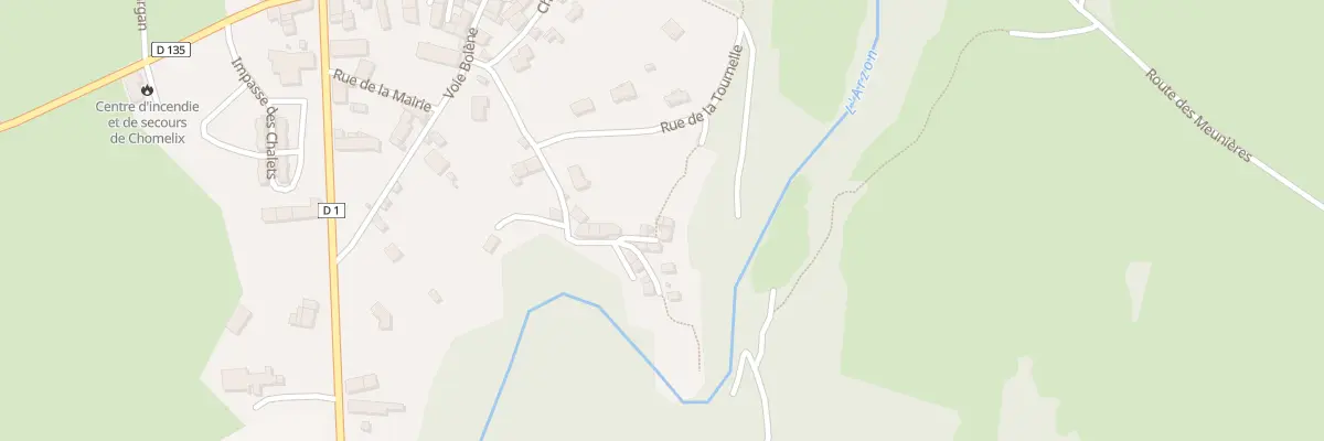 Plan du 5016 Chomelix Bas à Chomelix