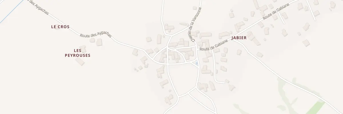 Plan du 72 Pl de la Fontaine de Jabier à Saint-Christophe-sur-Dolaizon