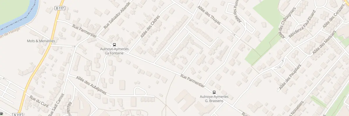 Plan du 2 Rue de Quedlinburg à Aulnoye-Aymeries