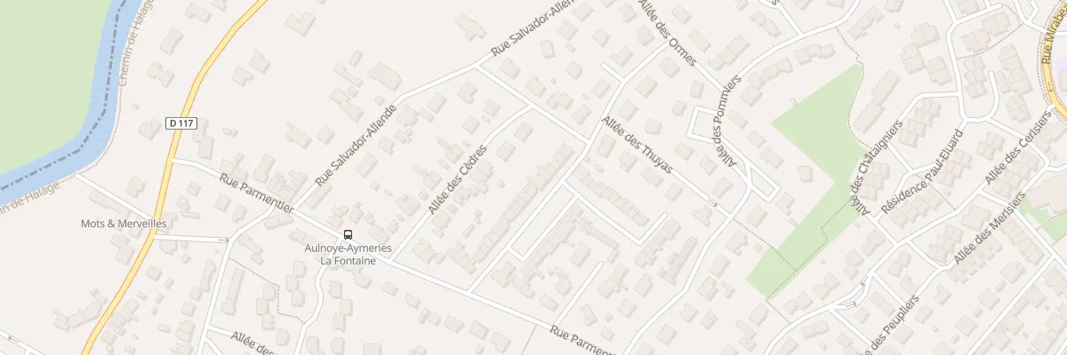 Plan du 23 Rue de Quedlinburg à Aulnoye-Aymeries