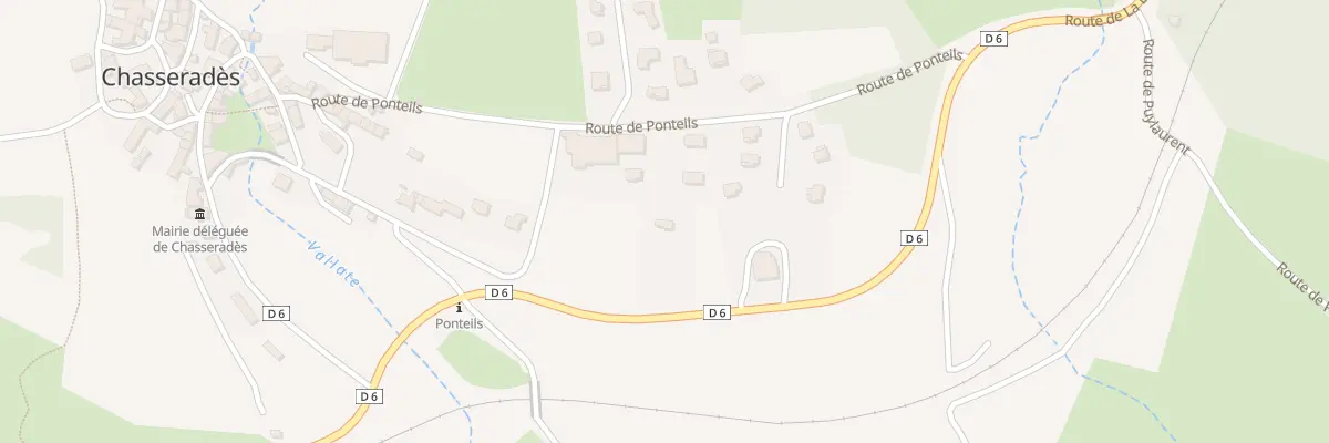 Plan du 5125 Rte de La Bastide à Mont Lozère et Goulet
