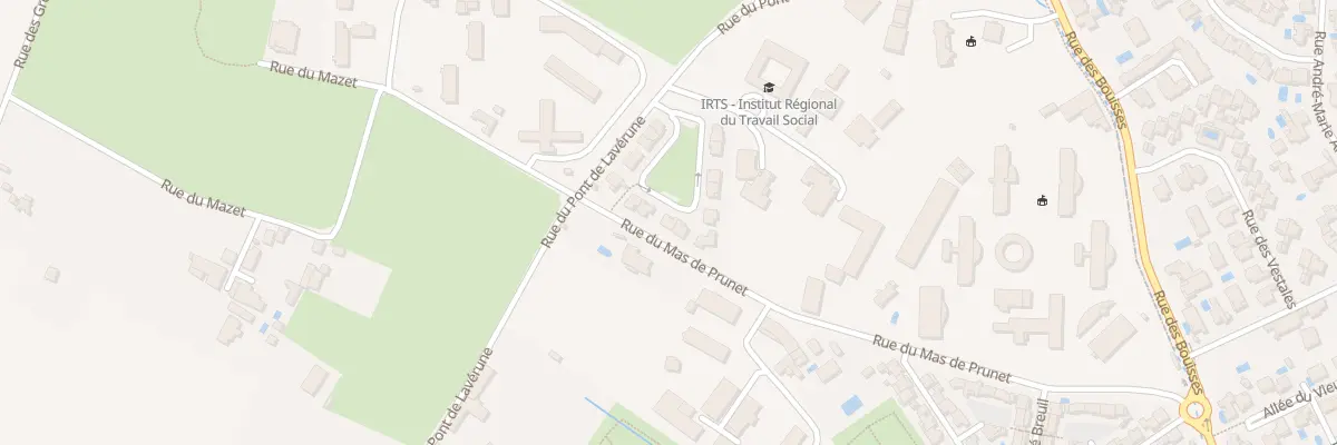 Plan du 122 Rue La Grotte des Demoiselles à Montpellier