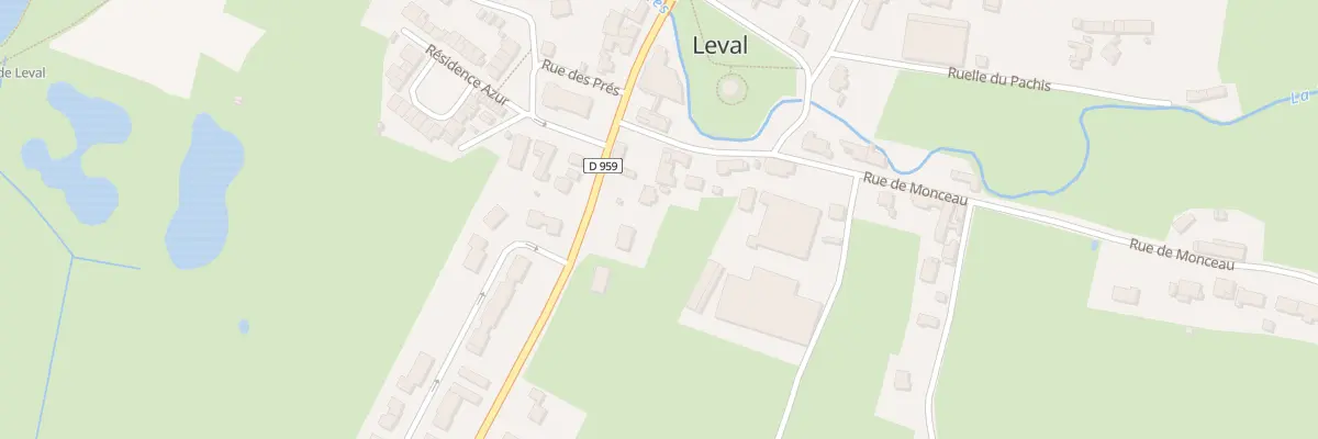 Plan du 68 Rue Marcel Ringeval à Leval