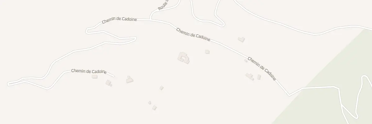 Plan du 3375 Che de Cadoine à Saint-Germain-de-Calberte