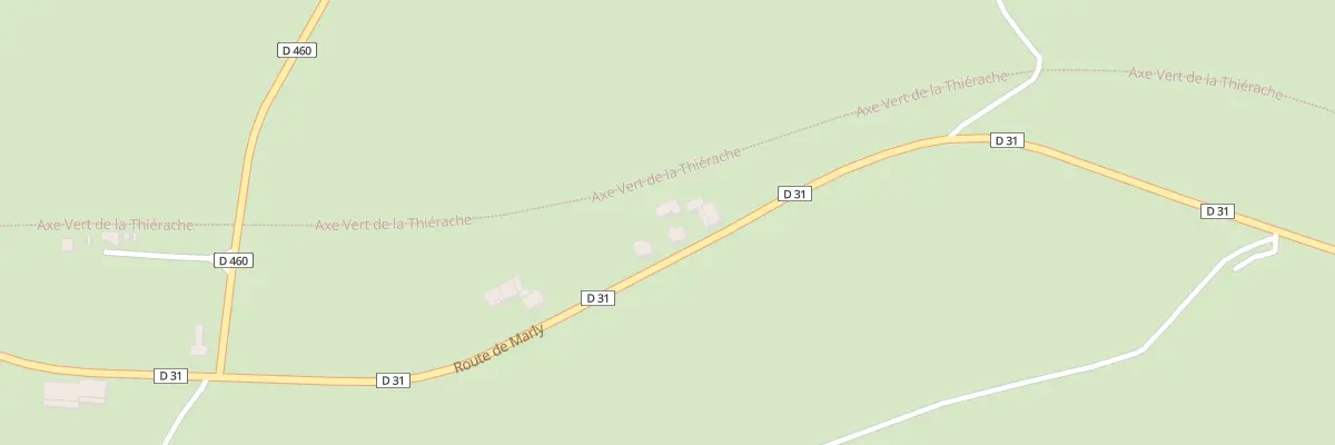 Plan du 23 Rte de Marly à Saint-Algis