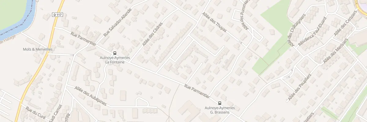 Plan du 8 Rue de Quedlinburg à Aulnoye-Aymeries