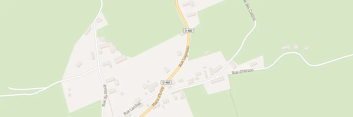 Plan du 3 Rue Lagneau à Erloy