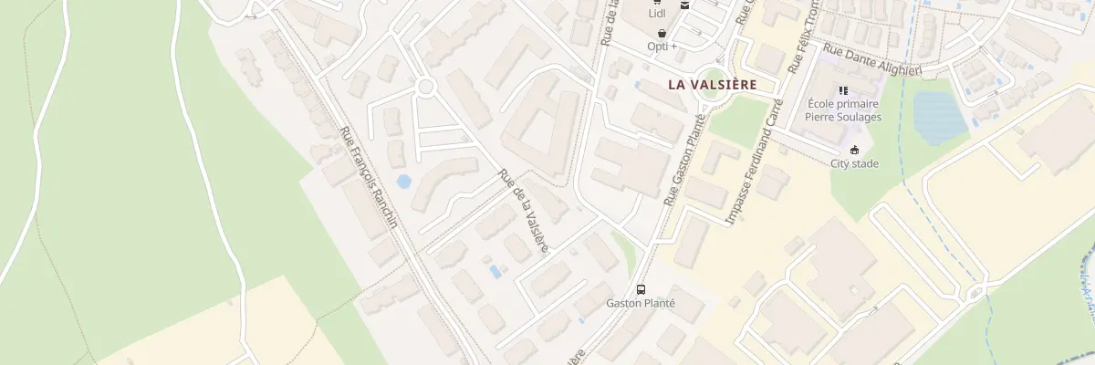 Plan du 828 Rue de la Valsière à Grabels