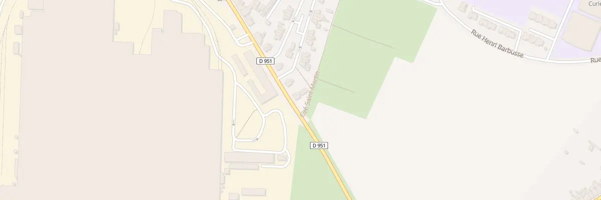 Plan du 8 Rue Saint Martin à Aulnoye-Aymeries
