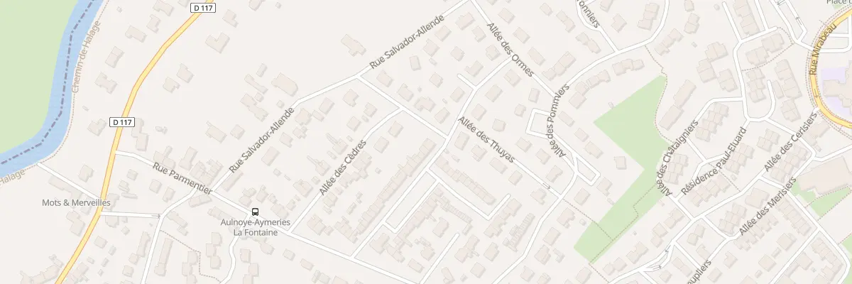 Plan du 33 Rue de Quedlinburg à Aulnoye-Aymeries