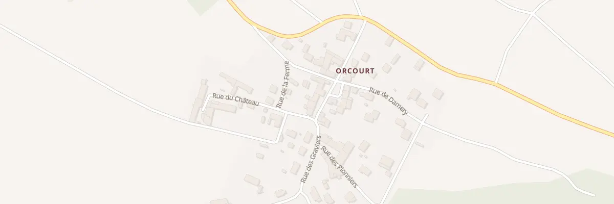 Plan du 6 Pl d’Orcourt à Cuchery