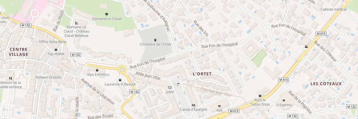 Plan du 14B Rue Fon de l’Hospital à Saint-Jean-de-Védas