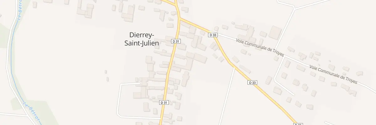 Plan du 5 Rue de Moirey à Dierrey-Saint-Julien