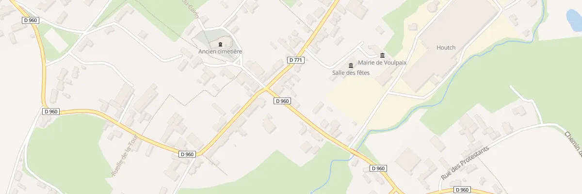 Plan du 1 Rue des Anciens Combattants à Voulpaix