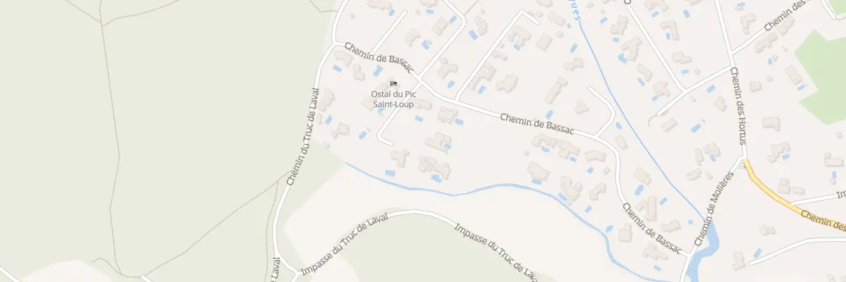 Plan du 393 Che de Bassac à Saint-Jean-de-Cuculles