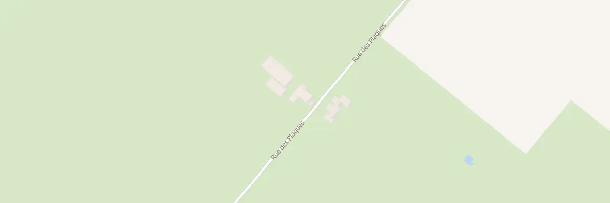Plan du 3390 Rue des Plaques à Cartignies