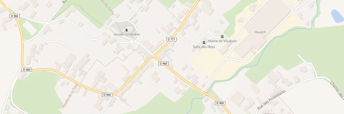 Plan du 2 Rue des Fontaines à Voulpaix