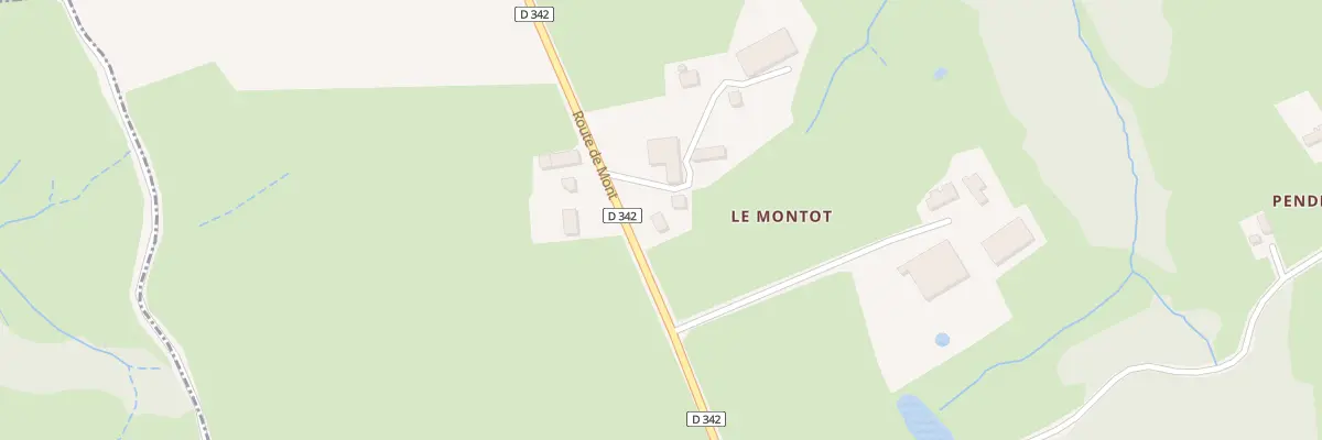 Plan du 5219 Le Montot à Maltat