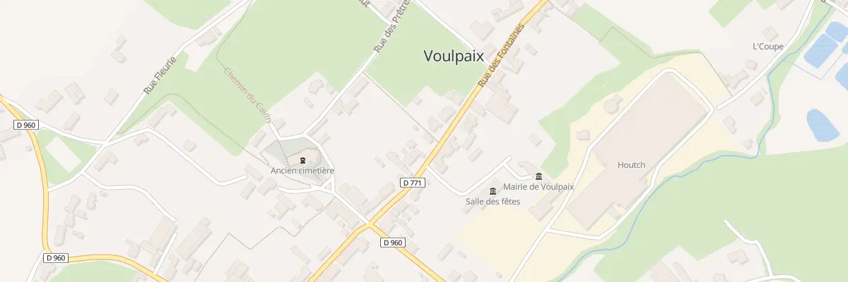 Plan du 9 Rue des Fontaines à Voulpaix
