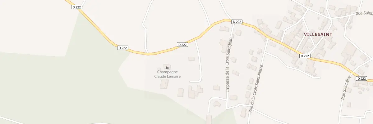 Plan du 7 Rue de la Croix Saint Jean à Boursault