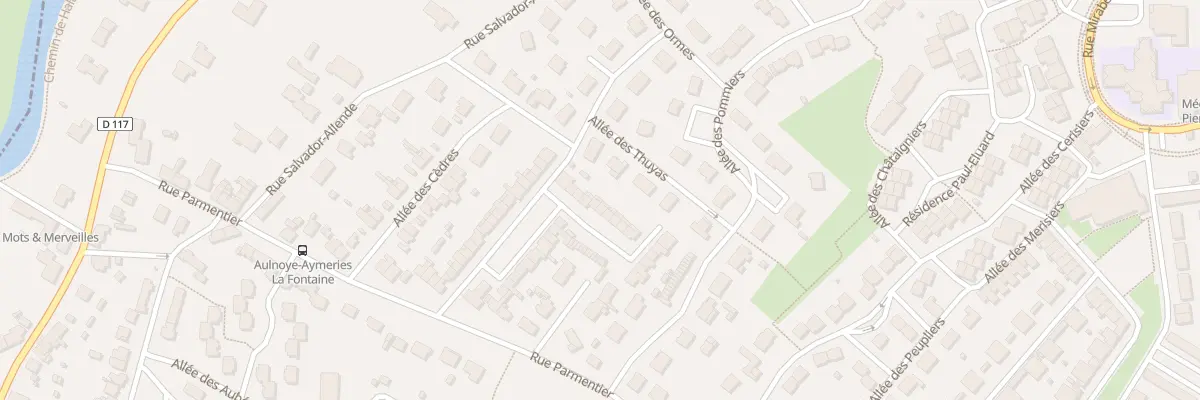 Plan du 43 Rue de Quedlinburg à Aulnoye-Aymeries