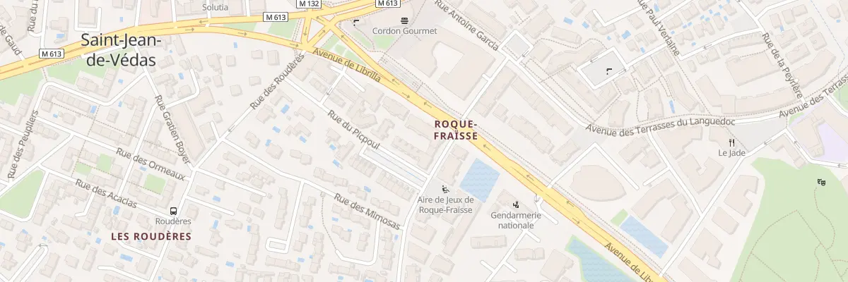 Plan du 170 Av de Librilla à Saint-Jean-de-Védas