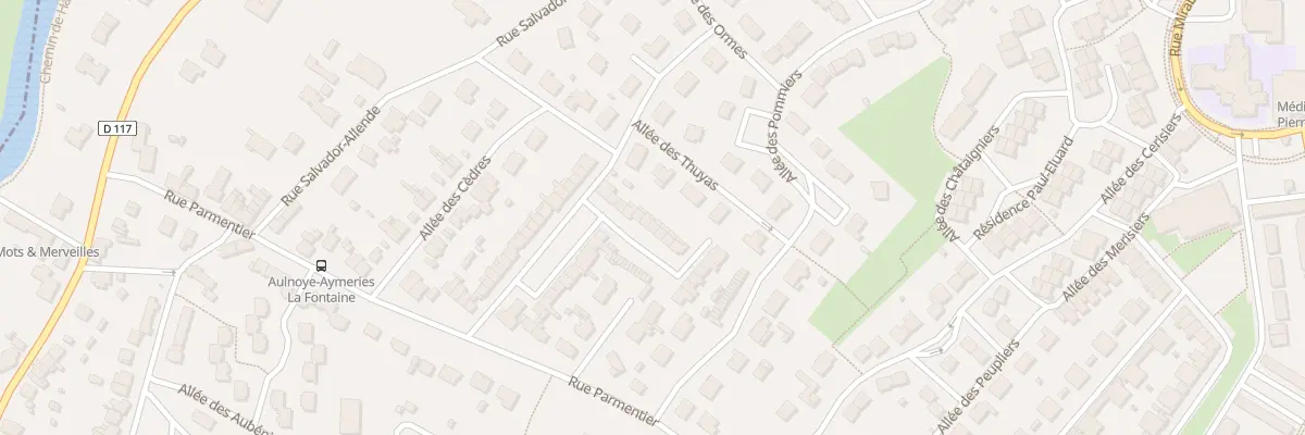 Plan du 45 Rue de Quedlinburg à Aulnoye-Aymeries