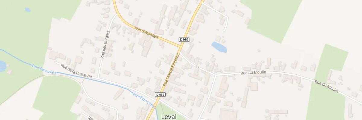 Plan du 38 Rue Marcel Ringeval à Leval