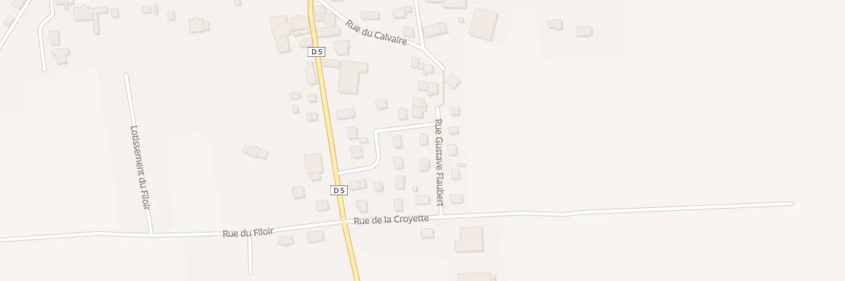 Plan du 2 Rue Gustave Flaubert à Bagneux