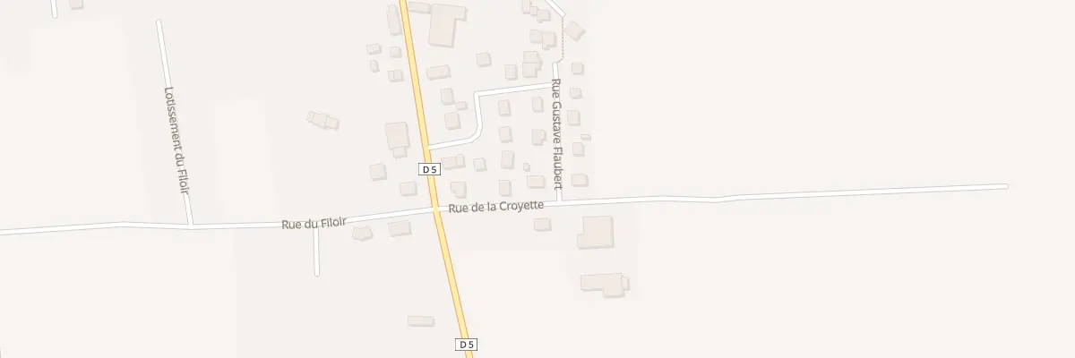 Plan du 5 Rue de la Croyette à Bagneux