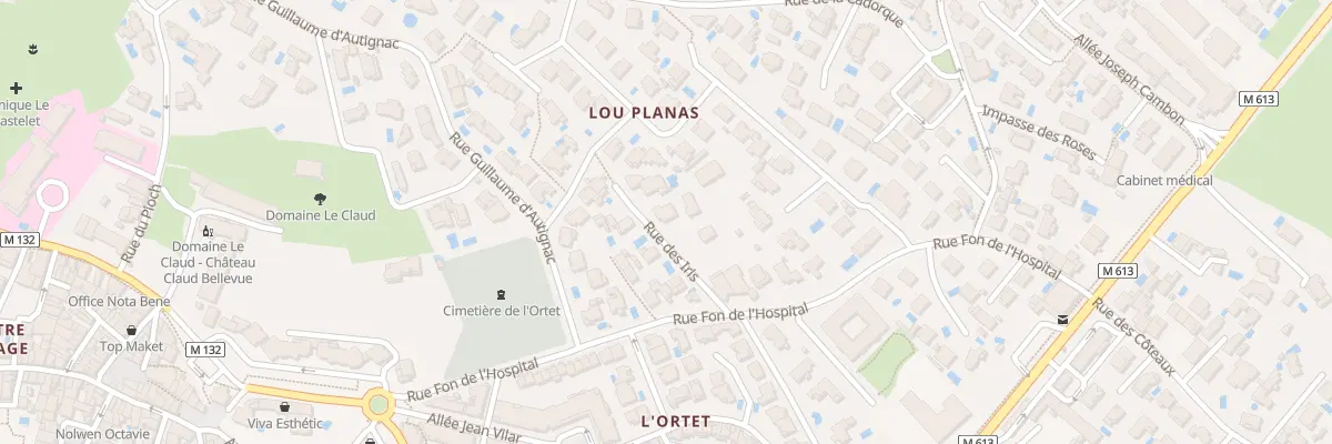 Plan du 6A Rue des Iris à Saint-Jean-de-Védas