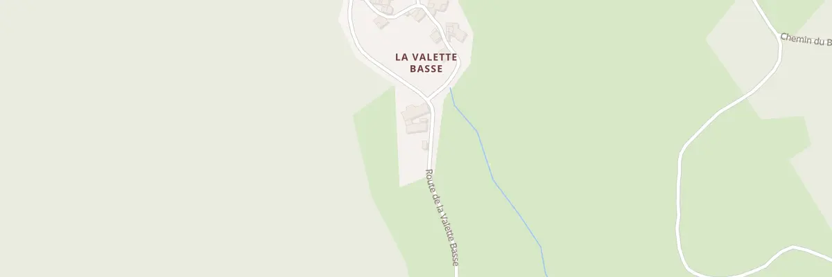 Plan du 1 Rte de La Valette Basse à Vêtre-sur-Anzon