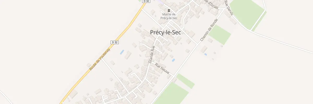 Plan du 47E Gr Grande Rue à Précy-le-Sec