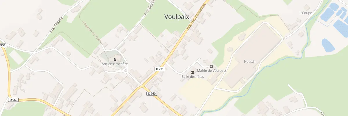 Plan du 8 Rue des Fontaines à Voulpaix