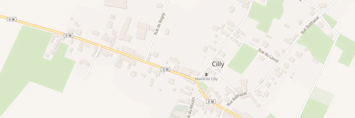 Plan du 4 Rue de Marle à Cilly
