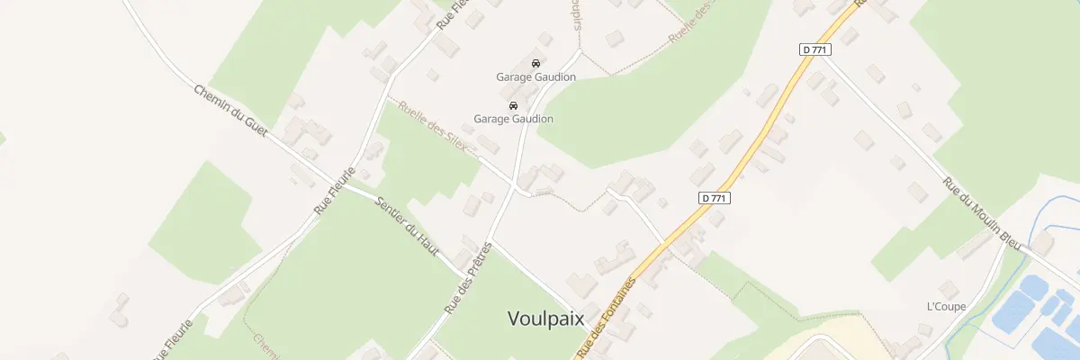 Plan du 6 Rue des Prêtres à Voulpaix