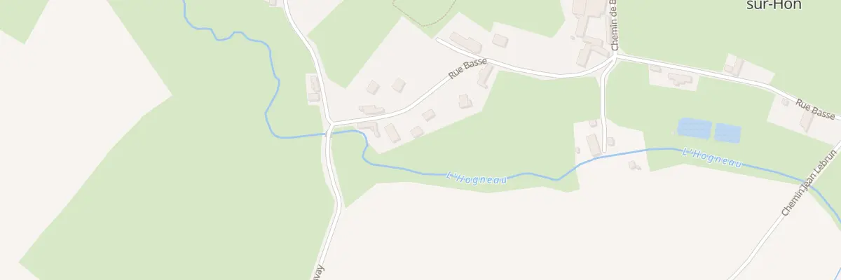 Plan du 23 Rue Basse à Taisnières-sur-Hon
