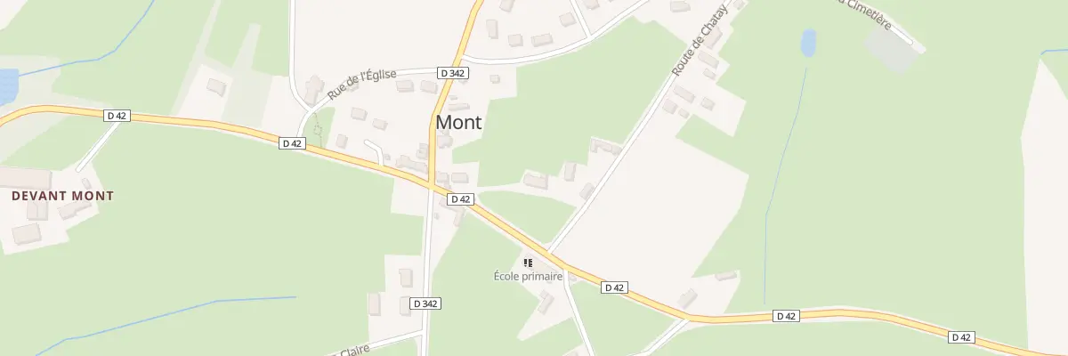 Plan du 5 Rue de la Mairie à Mont