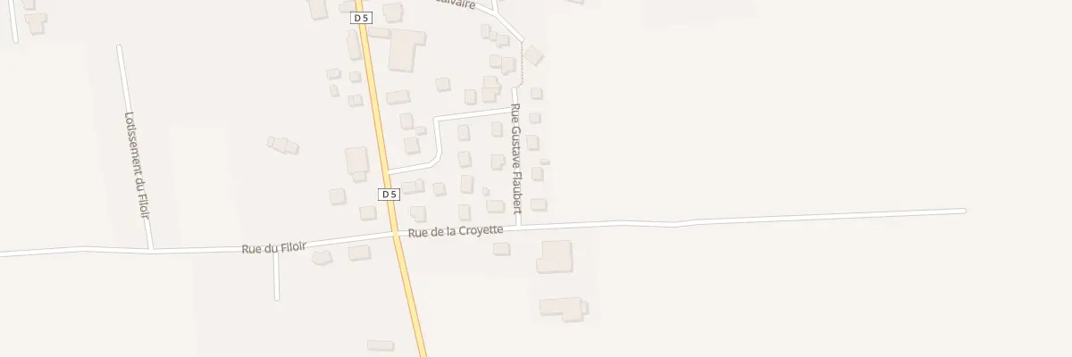 Plan du 15 Rue Gustave Flaubert à Bagneux