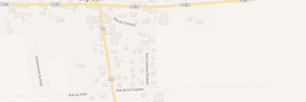 Plan du 9 Rue Gustave Flaubert à Bagneux