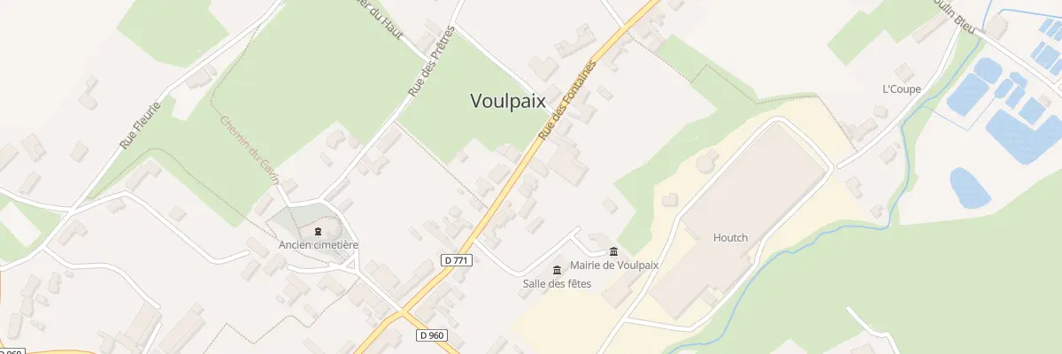 Plan du 14 Rue des Fontaines à Voulpaix