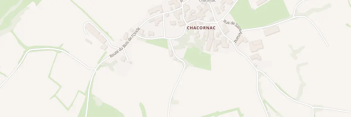 Plan du 5264 Chacornac à Cayres