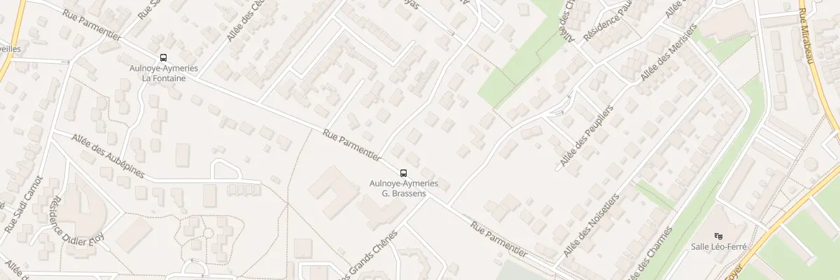 Plan du 4 All des Pommiers à Aulnoye-Aymeries