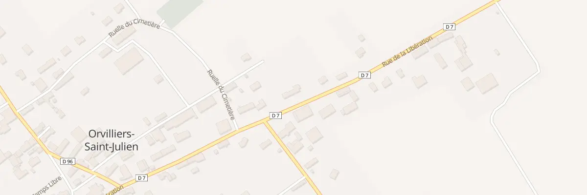Plan du 31 Rue de la Libération à Orvilliers-Saint-Julien