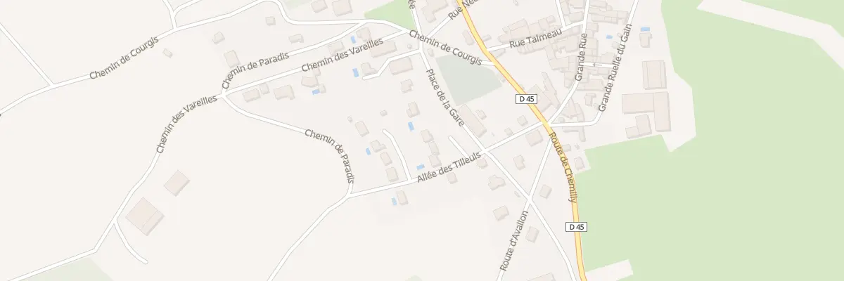 Plan du 3 Imp des Tilleuls à Chichée